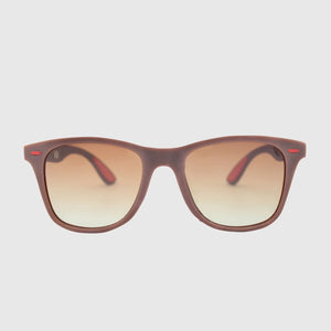 Ace Wayfarer Sunglasses with high-quality CR Polarized lenses, offering UV-a and UV-b protection for comfortable, stress-free vision. Equipped with Temple Spring for enhanced grip. Stylish and versatile, ideal for both casual and formal outfits.