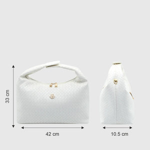 Glamorous sling bag
Designer women's handbag
Fashionable sling bag