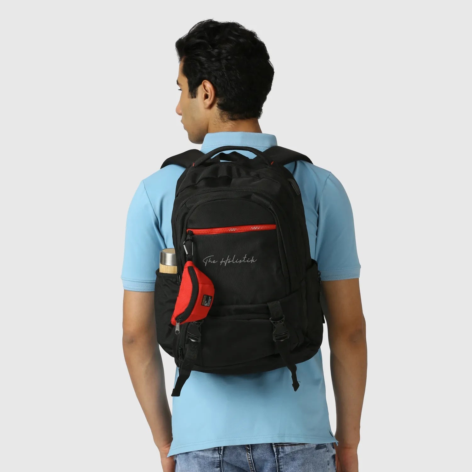 Blink Stylish Backpack | Laptop Compartment | Rain Cover | Multiple Pockets