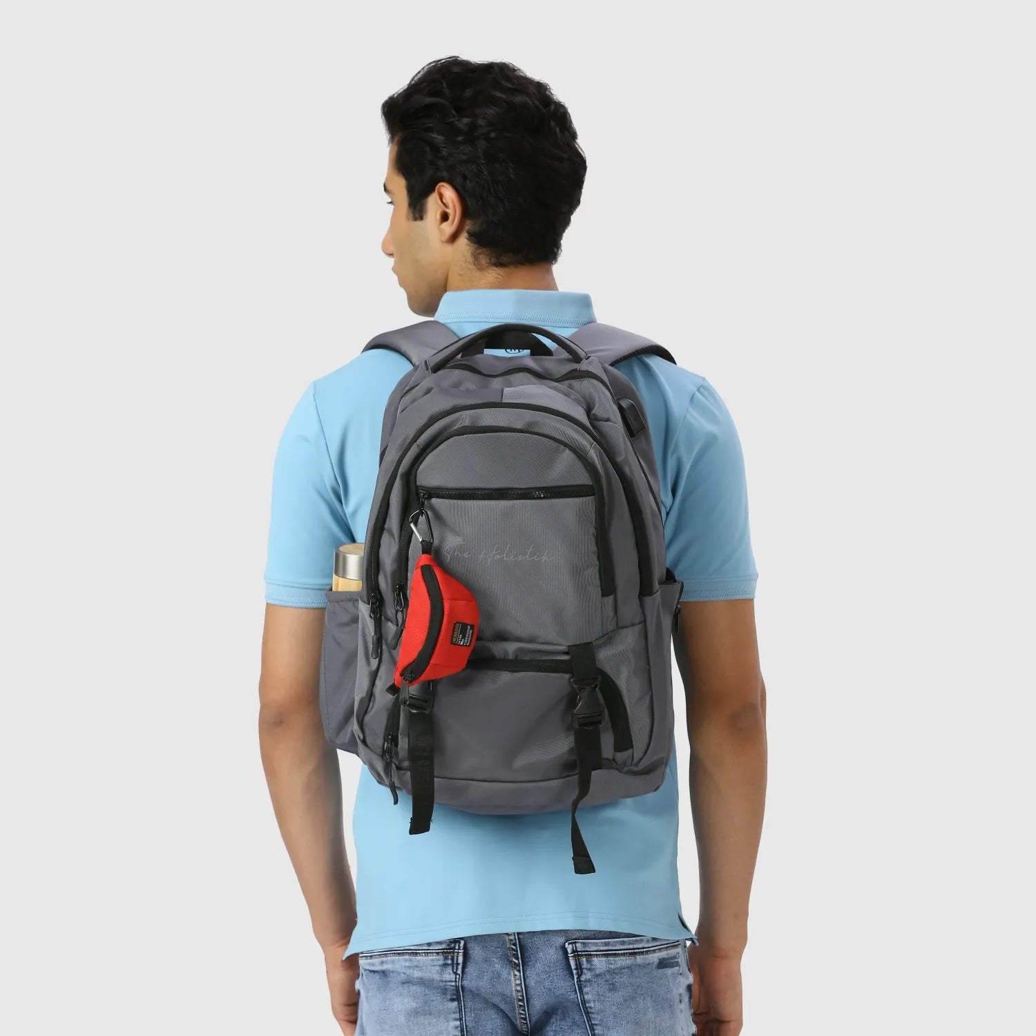 Blink Stylish Backpack | Laptop Compartment | Rain Cover | Multiple Pockets