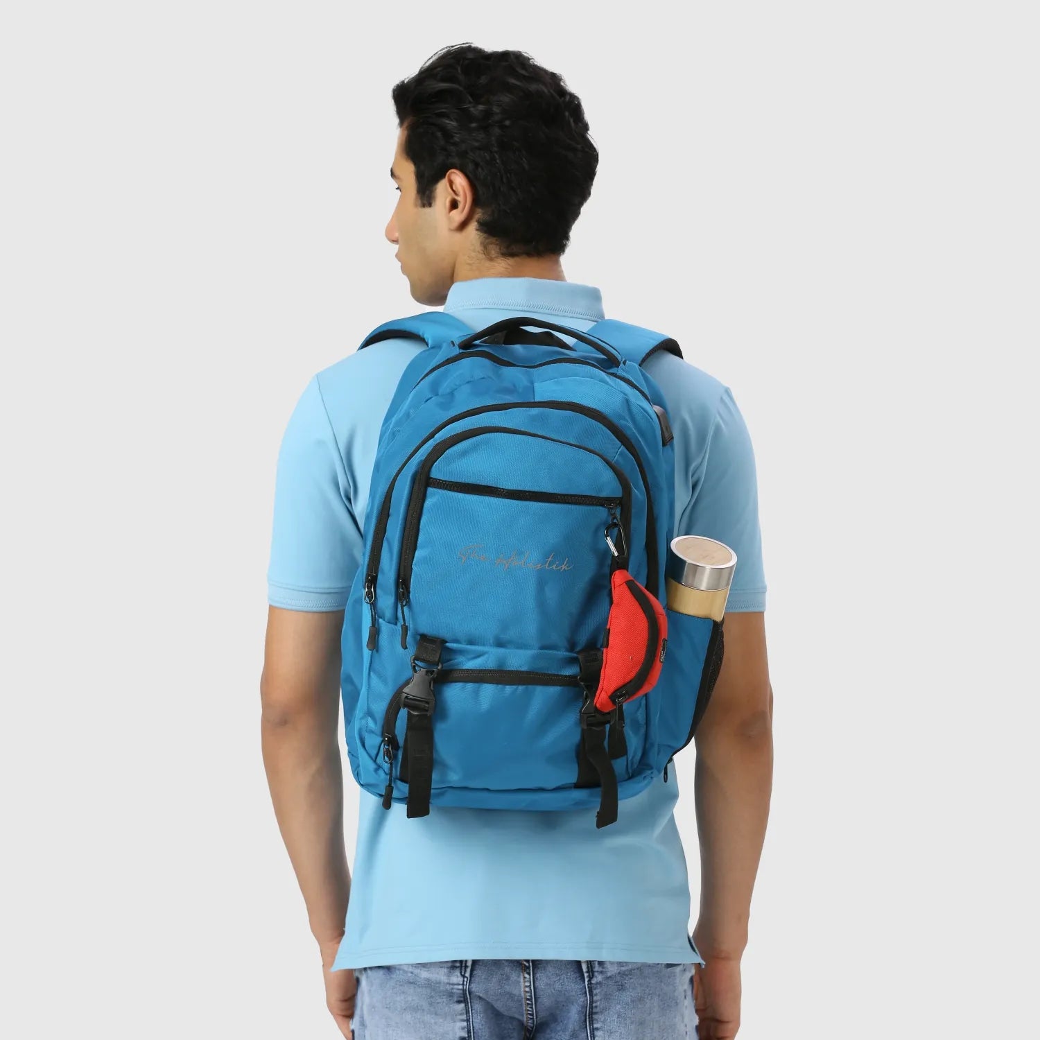 Blink Stylish Backpack | Laptop Compartment | Rain Cover | Multiple Pockets
