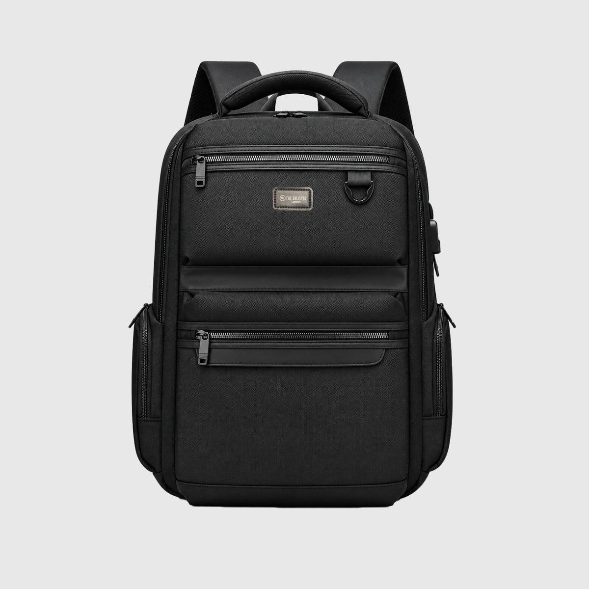 Cavell Travel & Office Laptop Backpack | with USB Charging Port | Upto 17” Laptop Compatible | The Holistik