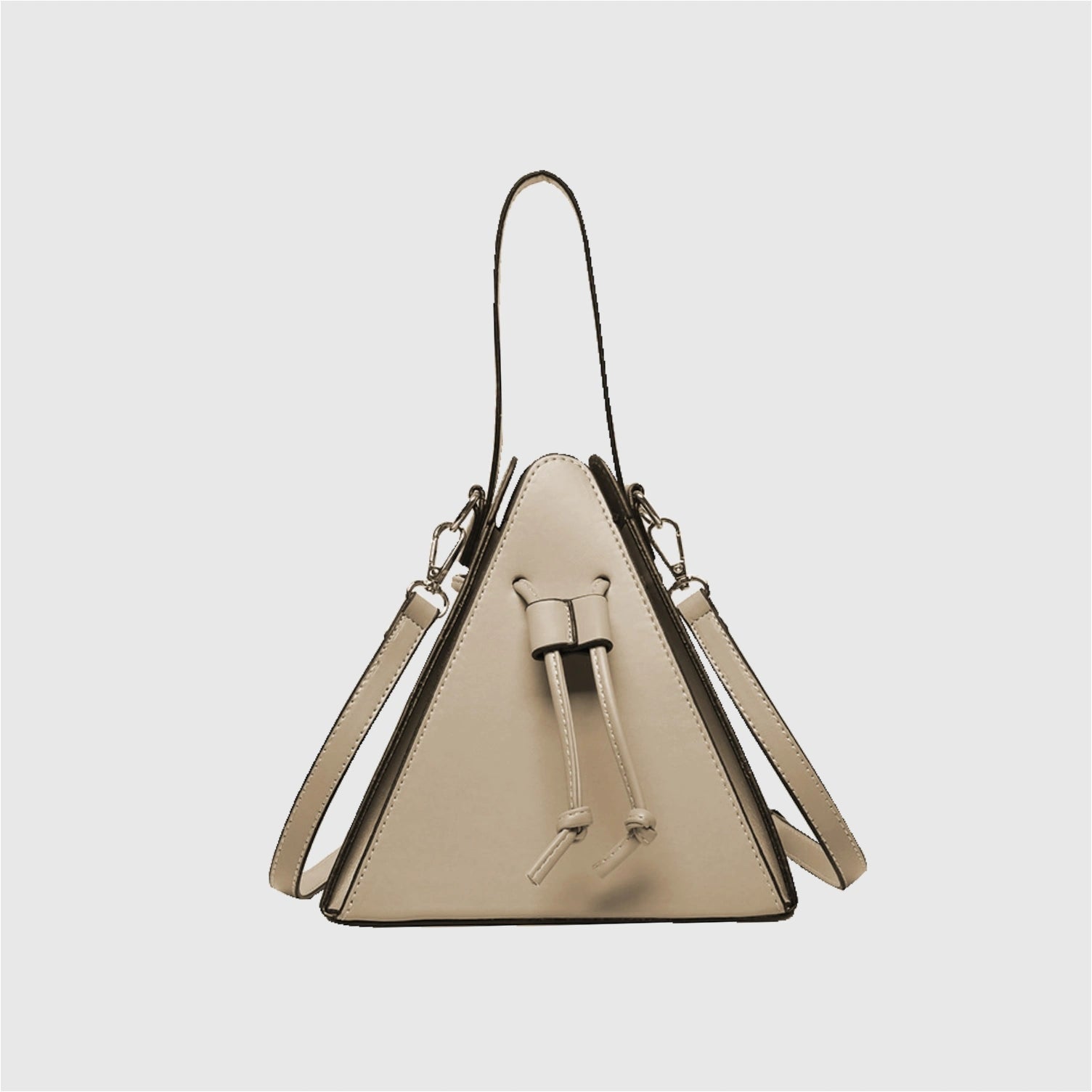 Cleo Pyramid Handbag for Women | Triangle Shoulder Bag | Designer Bag