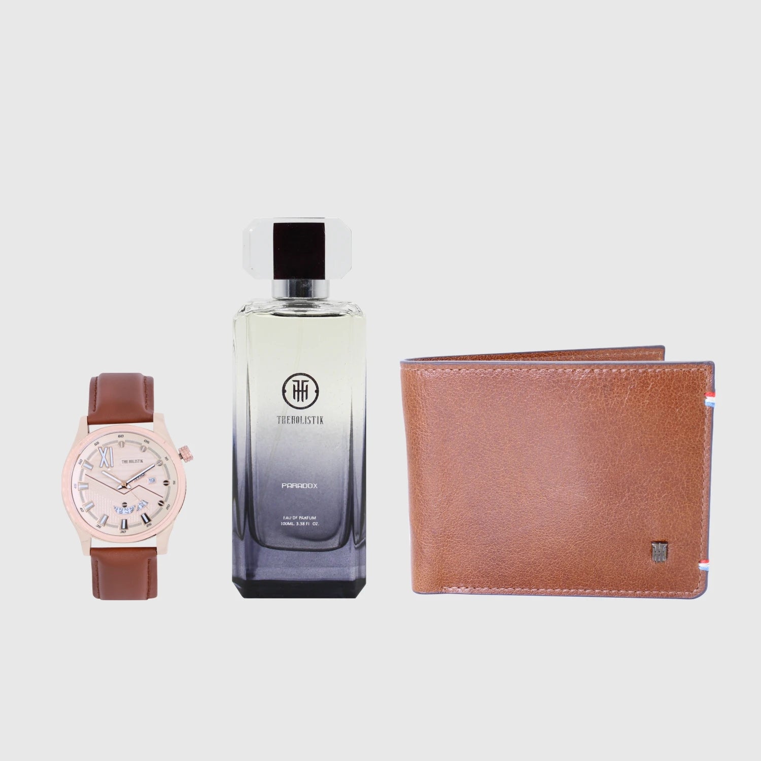 Code II Men’s Watch Parfum Wallet Combo