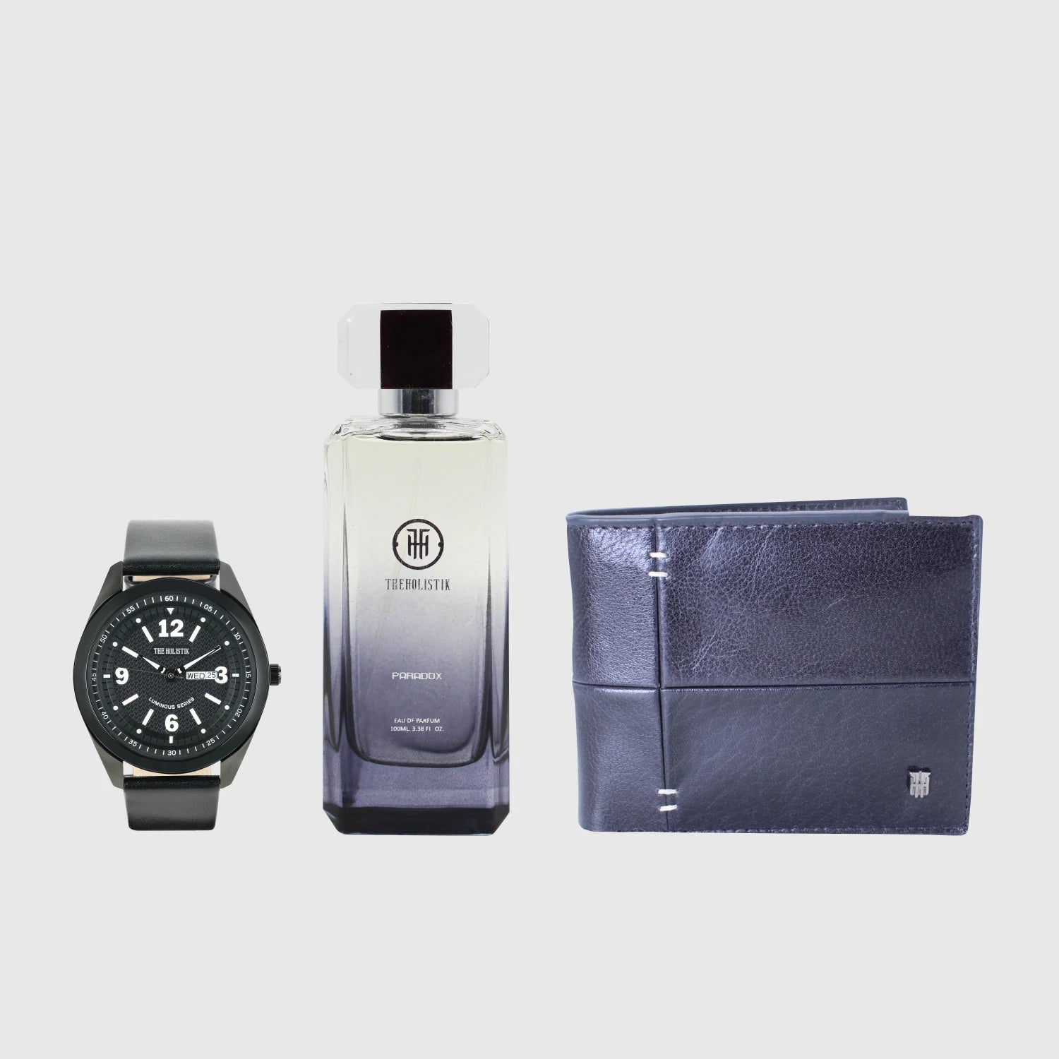 Code Men’s Watch Parfum Wallet Combo