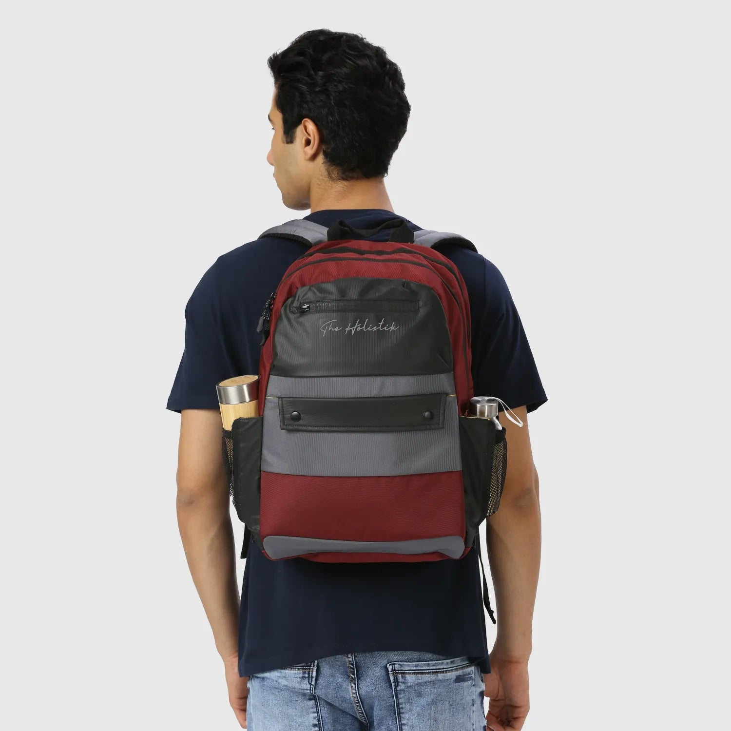 Comrade Trendy Backpack | Laptop Compartment | College/Travel Bag | Front Pockets