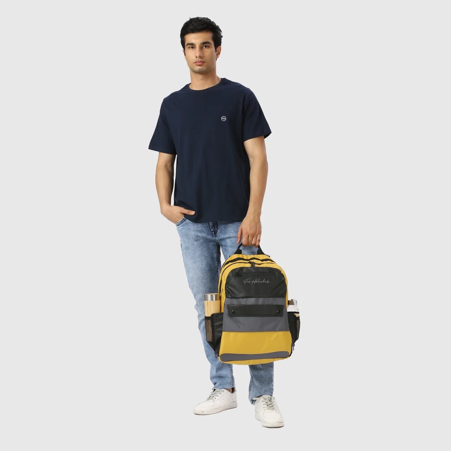 Comrade Trendy Backpack | Laptop Compartment | College/Travel Bag | Front Pockets