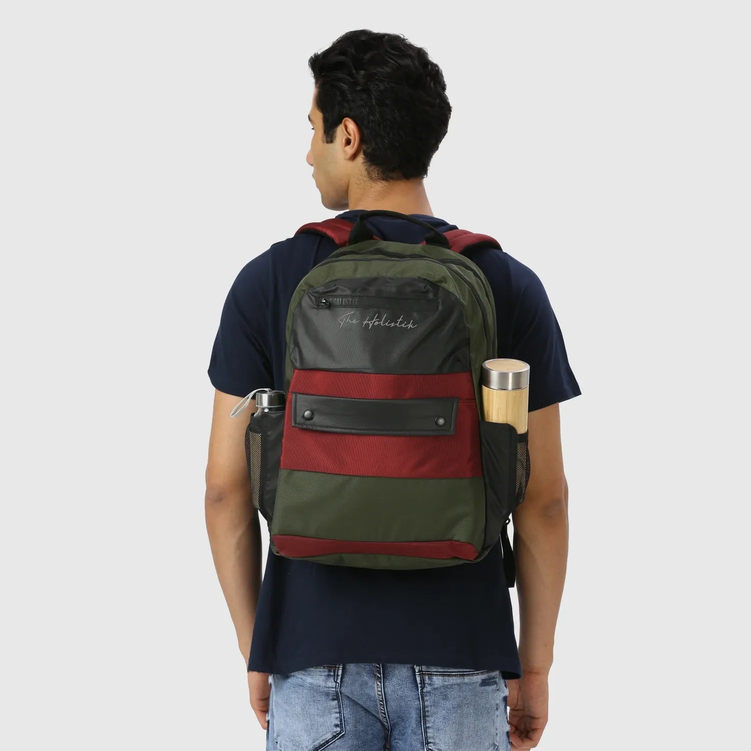 Comrade Trendy Backpack | Laptop Compartment | College/Travel Bag | Front Pockets