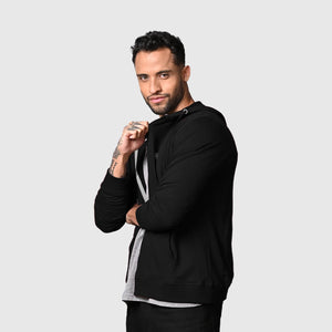 Hybrid jacket backpack designed for air travel and bikin