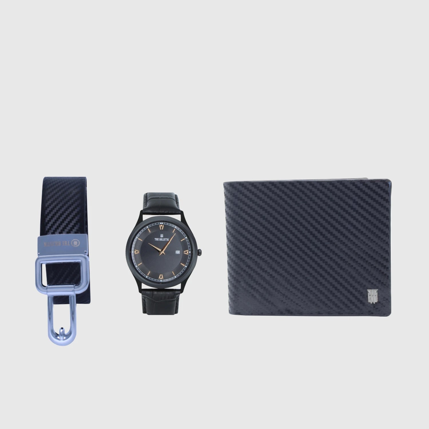 Elegance Men’s Belt Watch Wallet Combo