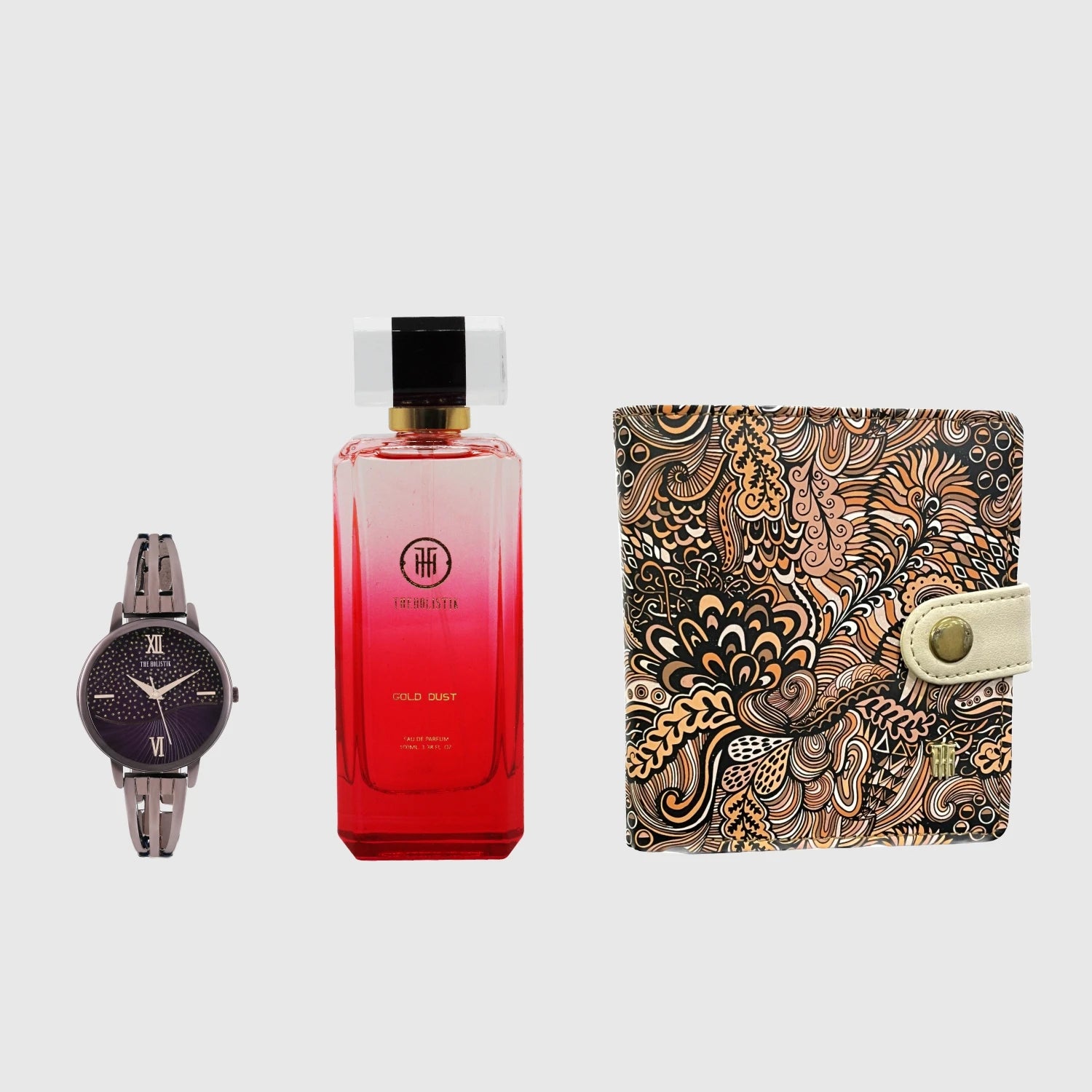 Fascination II Women’s Watch Parfum Wallet Combo