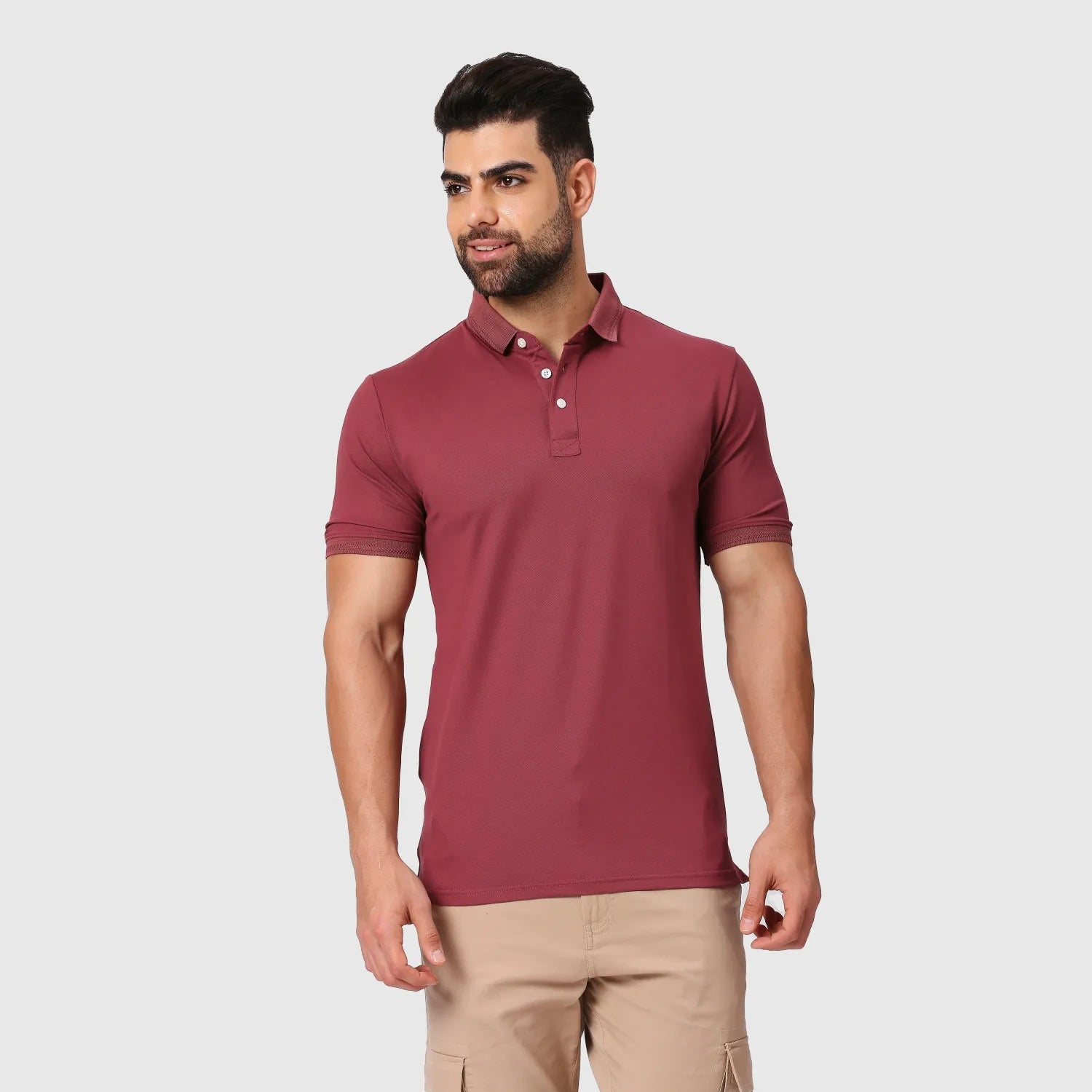 Flamboyant Polo T-Shirt for Men | Smart Polo | Casual T-shirts | Breathable Fabric