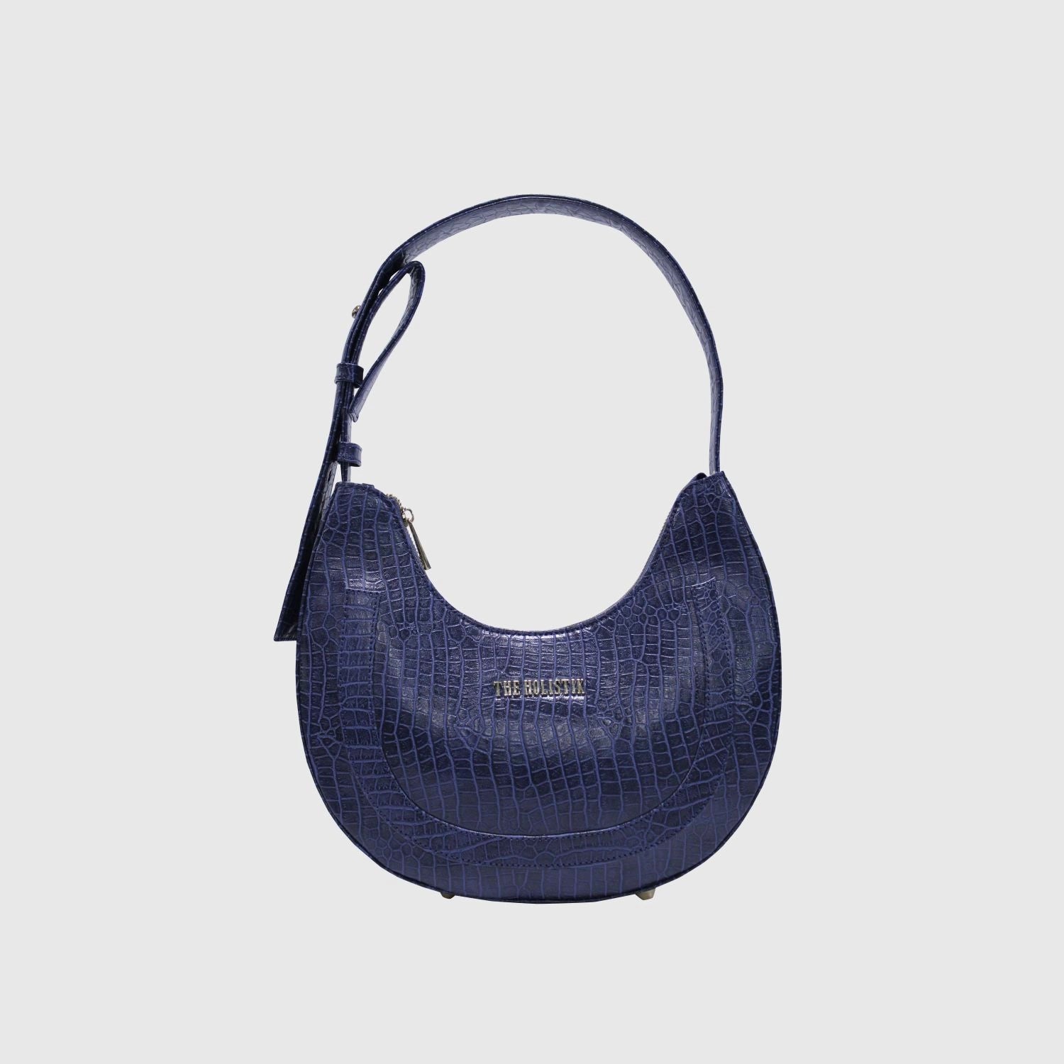 June Women's Hobo Bag | Croco Texture | Premium Vegan Leather