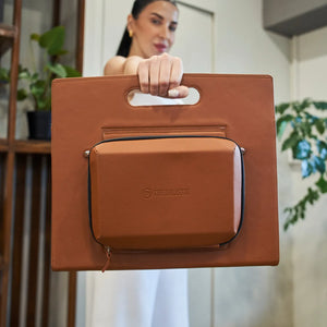 Buy faux leather laptop sleeve online