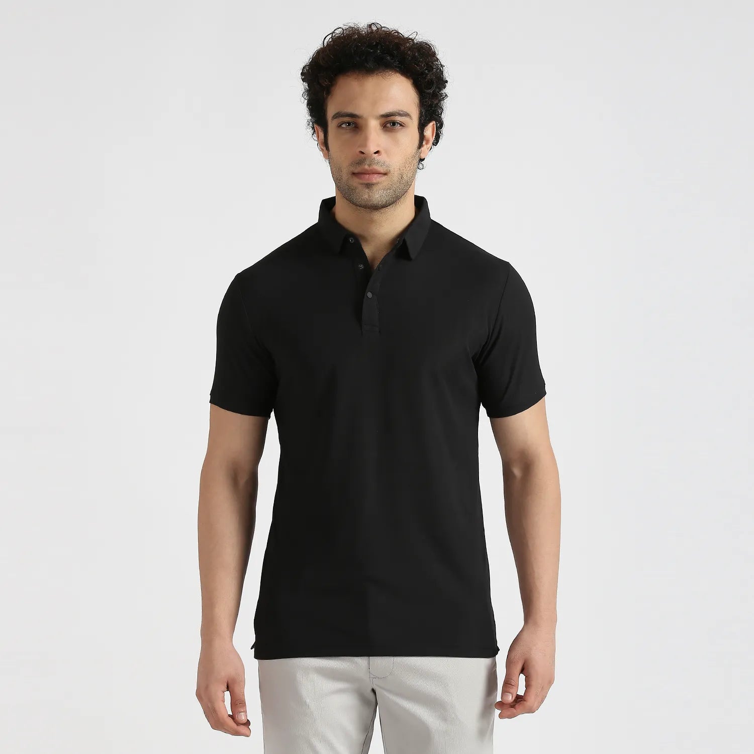 Nebula Polo T-shirts for Men | Smart Casual Trendy | Breathable Polo T-shirts