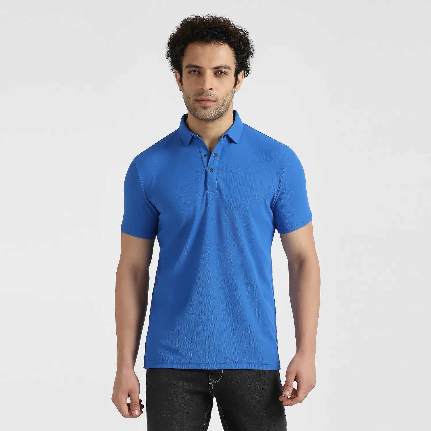 Nebula Polo T-shirts for Men | Smart Casual Trendy | Breathable Polo T-shirts