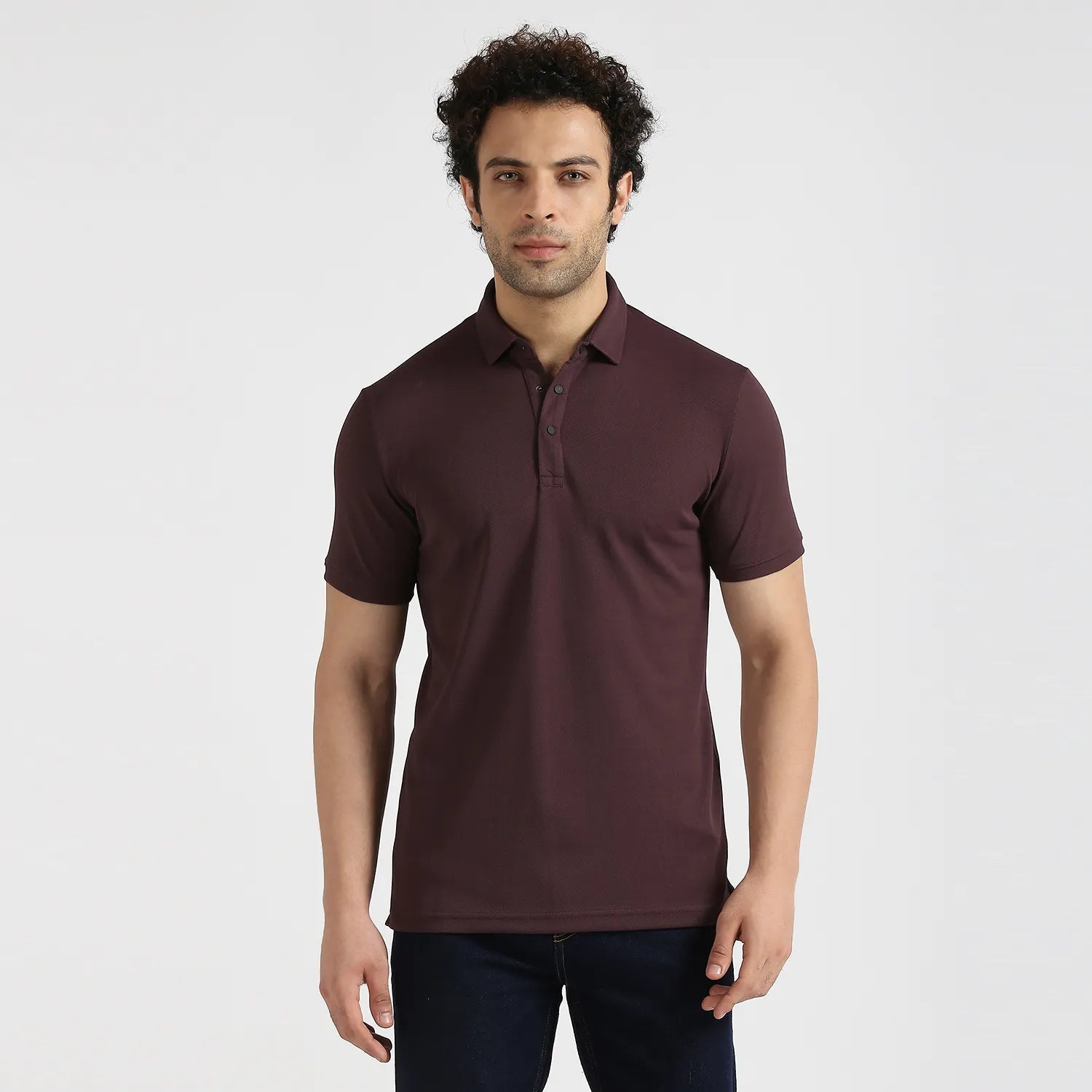 Nebula Polo T-shirts for Men | Smart Casual Trendy | Breathable Polo T-shirts