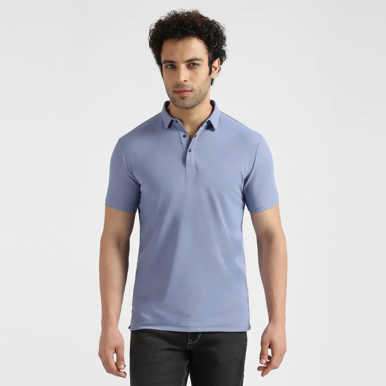 Nebula Polo T-shirts for Men | Smart Casual Trendy | Breathable Polo T-shirts