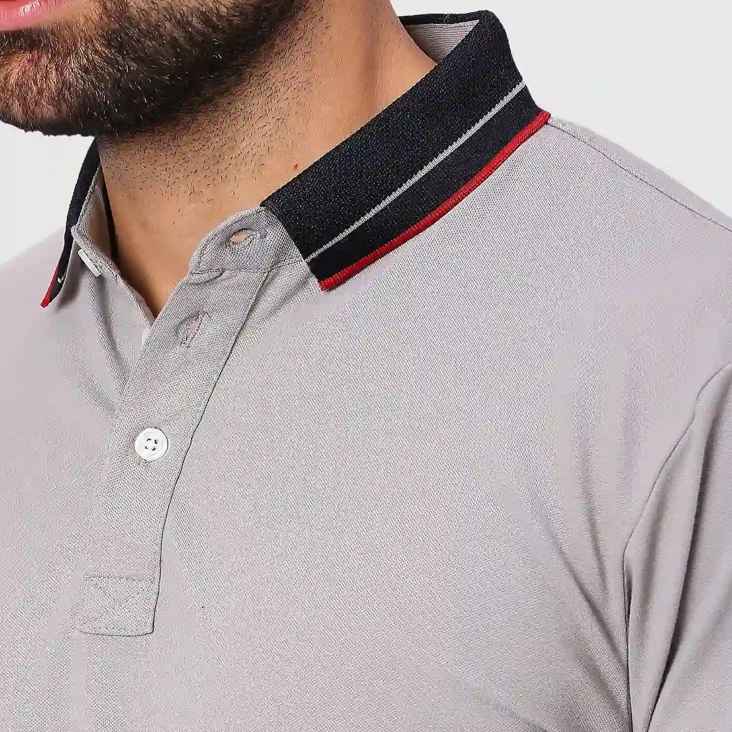 Panache Polo T-Shirt Men |Cotton Blend | Casual T-shirts | Jacquard collar