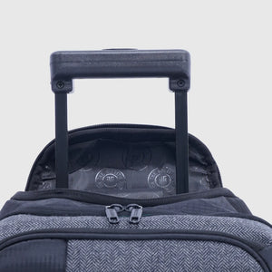 Black designer travel trolley