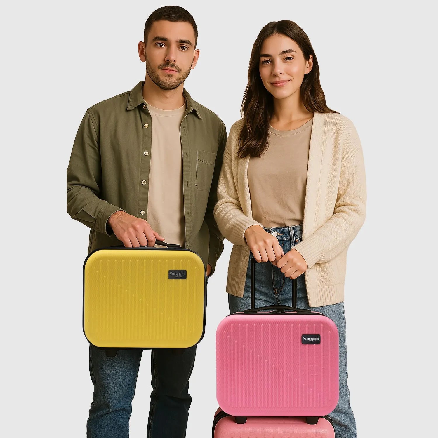 12 Inch Mini Hard Shell Travel Bag | Vanity Bag | Portable Accessory Bag | Hand Travel Bag