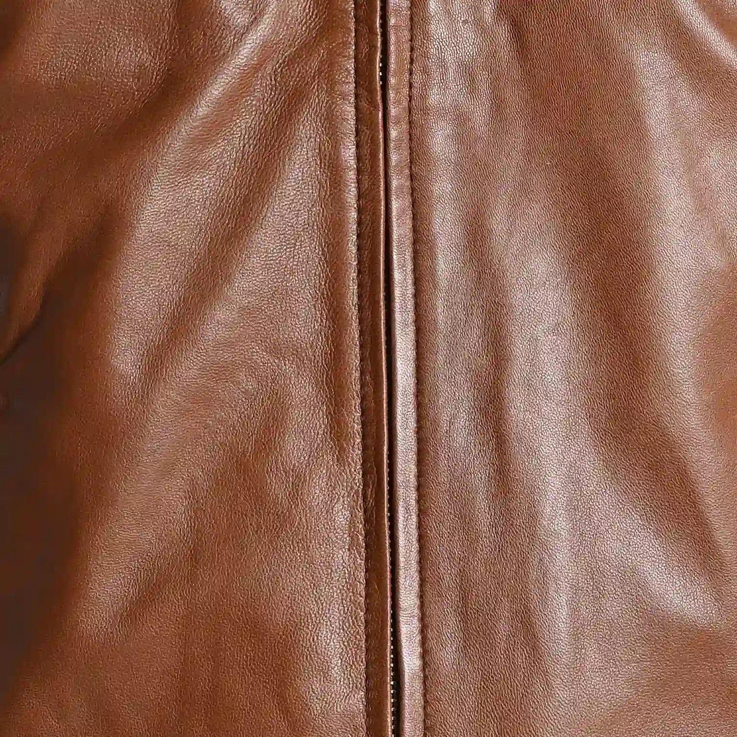 Strider Men's Genuine Leather Jacket | Biker Jacket | Party Jacket | Brown