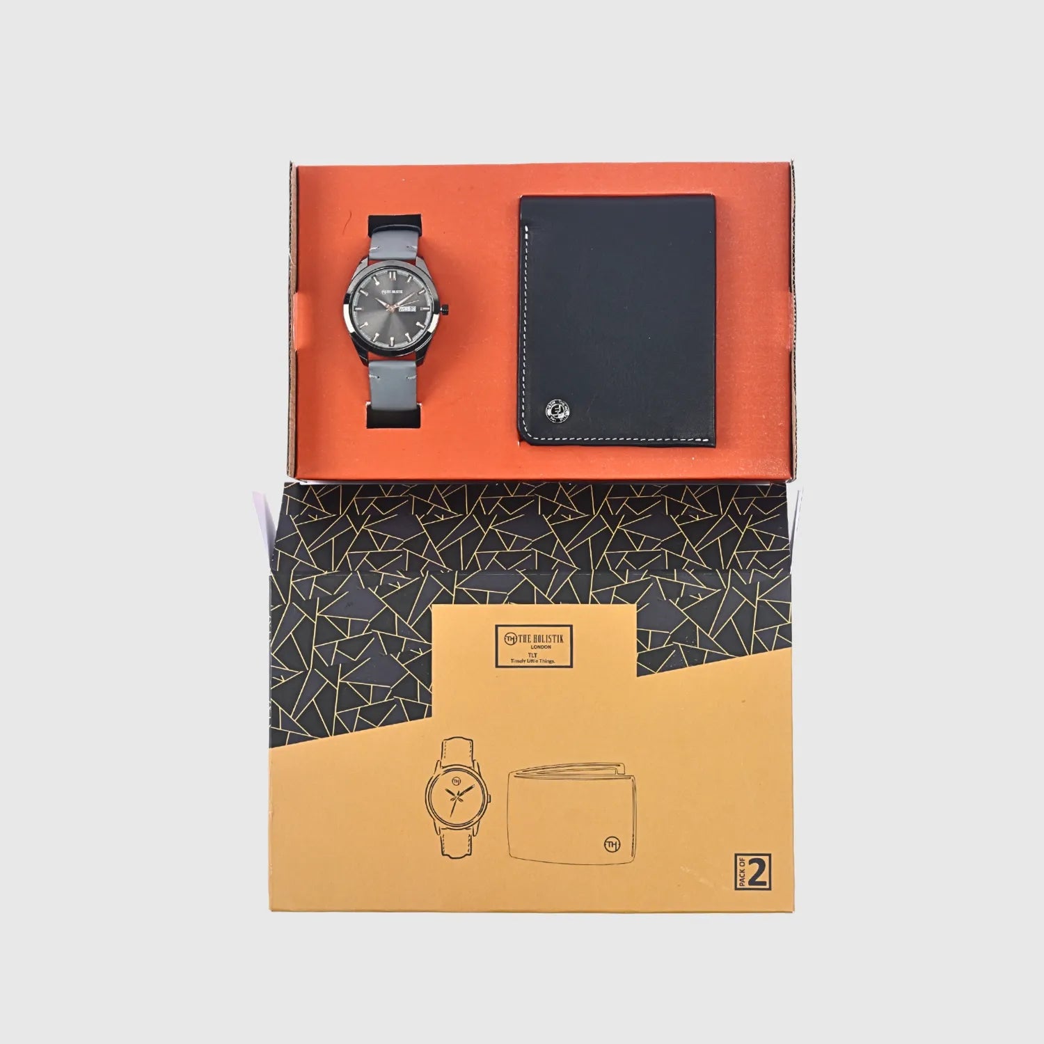 Timely Little Things Men’s Watch & Wallet Set