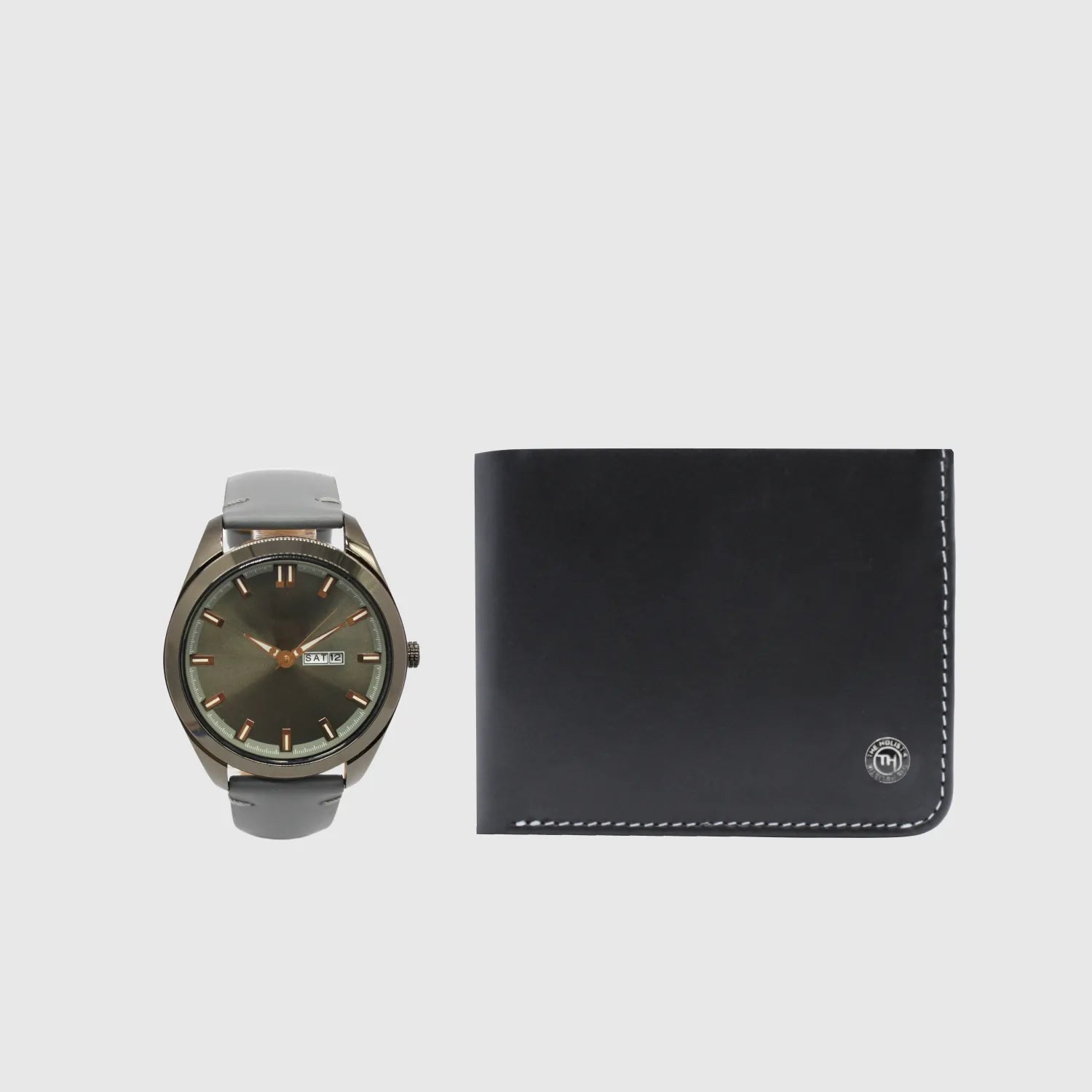 Timely Little Things Men’s Watch & Wallet Set