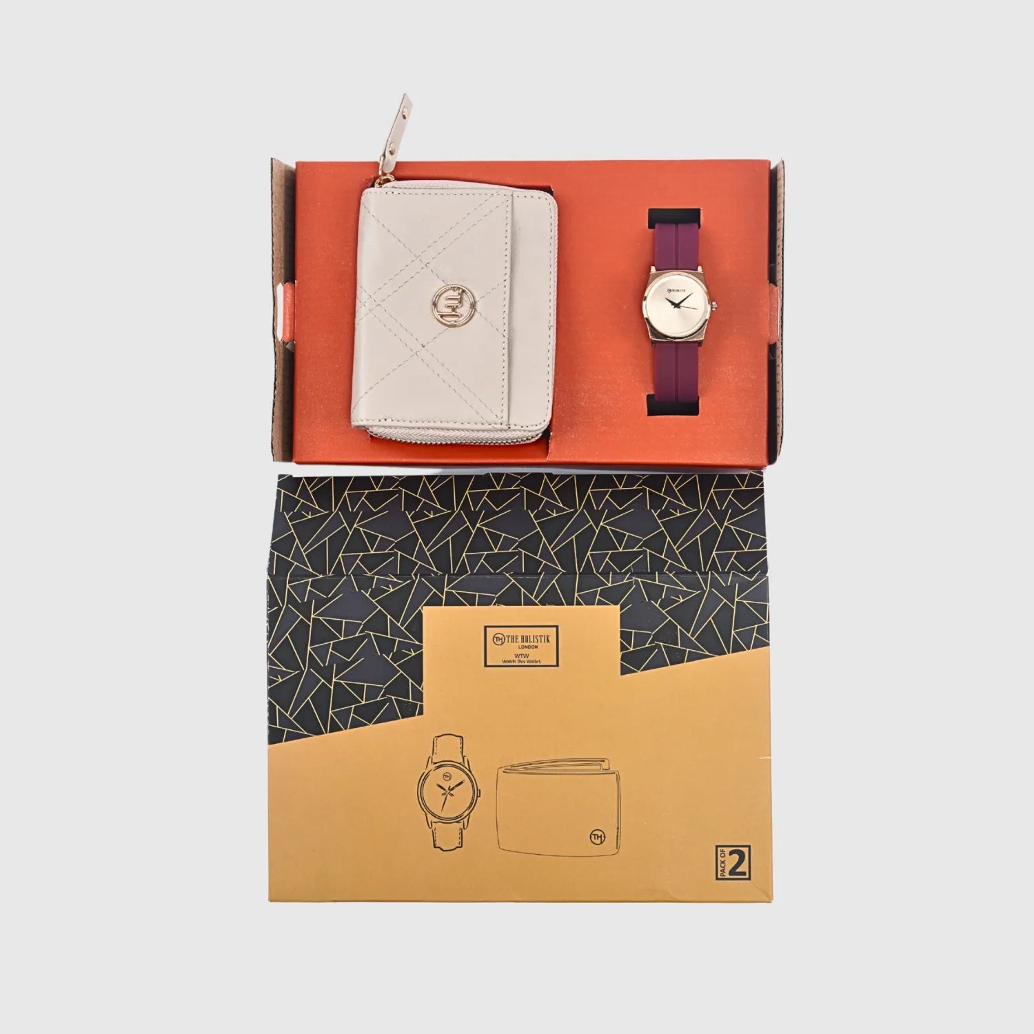 Watch This Wallet Women’s Watch-Wallet Set