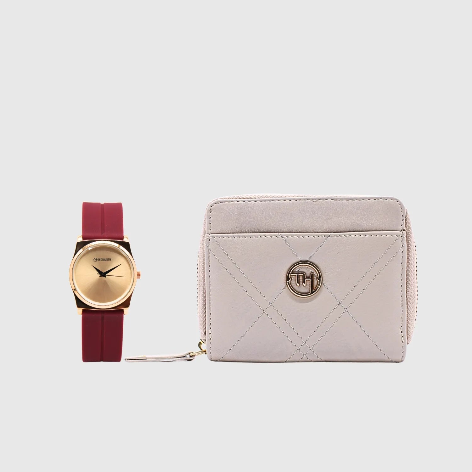 Watch This Wallet Women’s Watch-Wallet Set