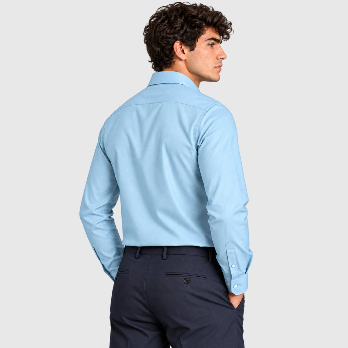 Crest Men’s Formal Shirt | Regular Fit Stretch Cotton Blend