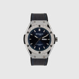 Apex Steel Watch for Men | Bold Dial | Crocodile Leather Strap | Smart Casual Style