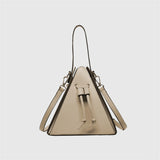 Cleo Pyramid Handbag for Women | Triangle Shoulder Bag | Designer Bag
