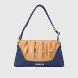Ishante Party Sling Bag for Women | Party Sling Purse | Grey/Tan/Blue