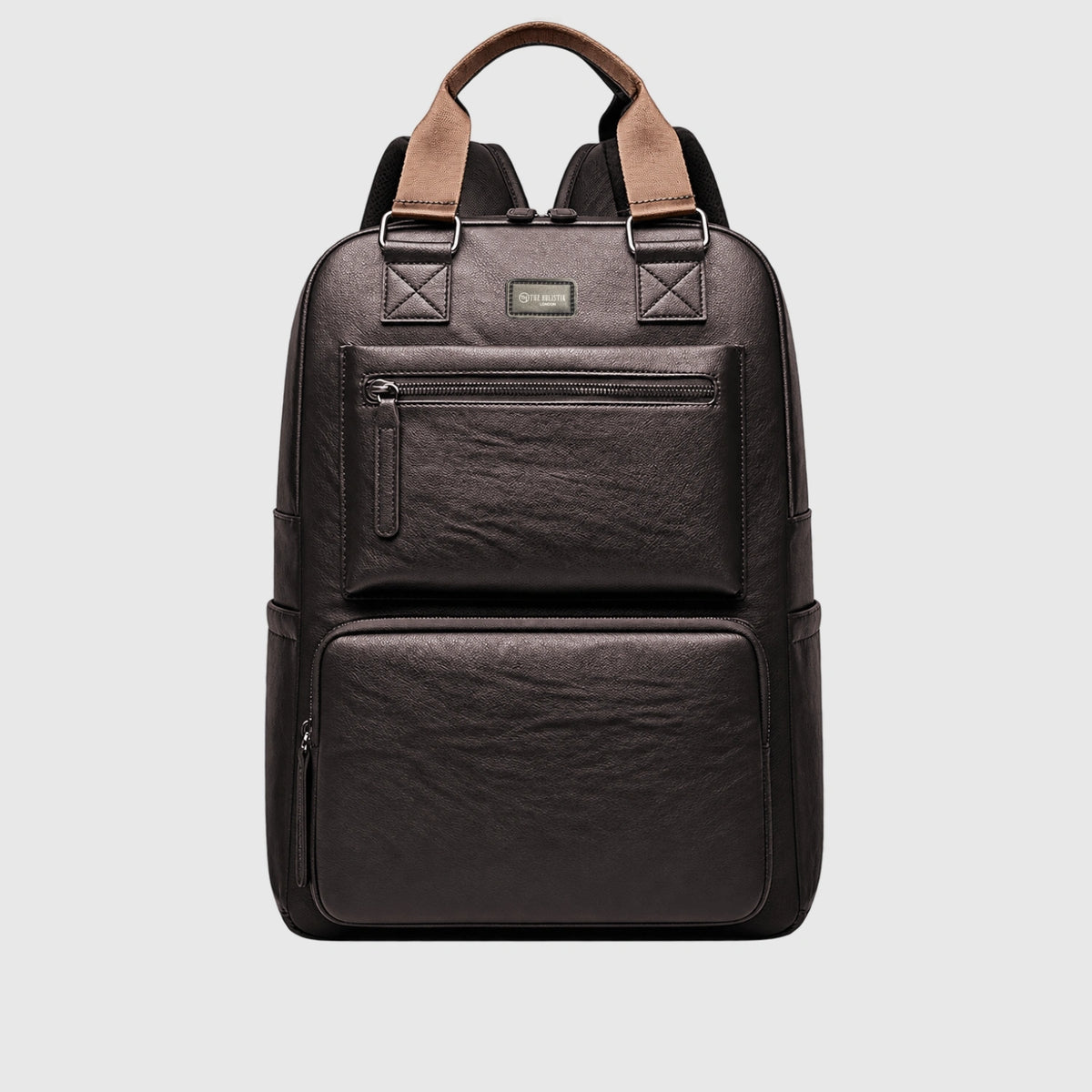 Montaro Men’s Brown Backpack | Multi-Pocket Backpack | Casual Business Backpack | The Holistik