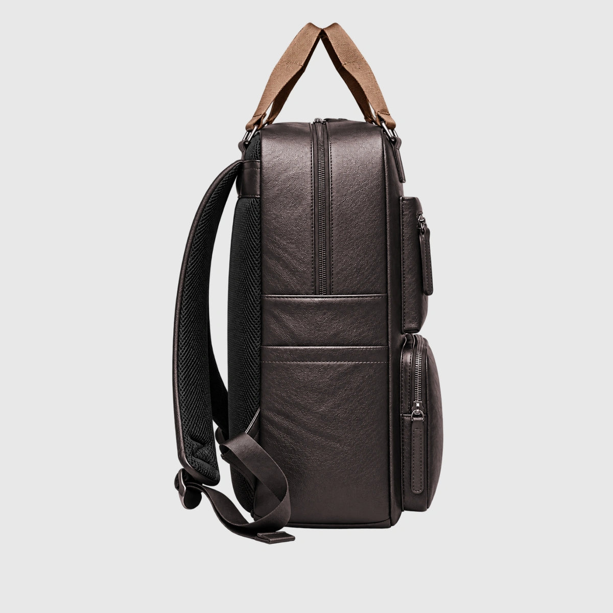 Montaro Men’s Brown Backpack | Multi-Pocket Backpack | Casual Business Backpack | The Holistik