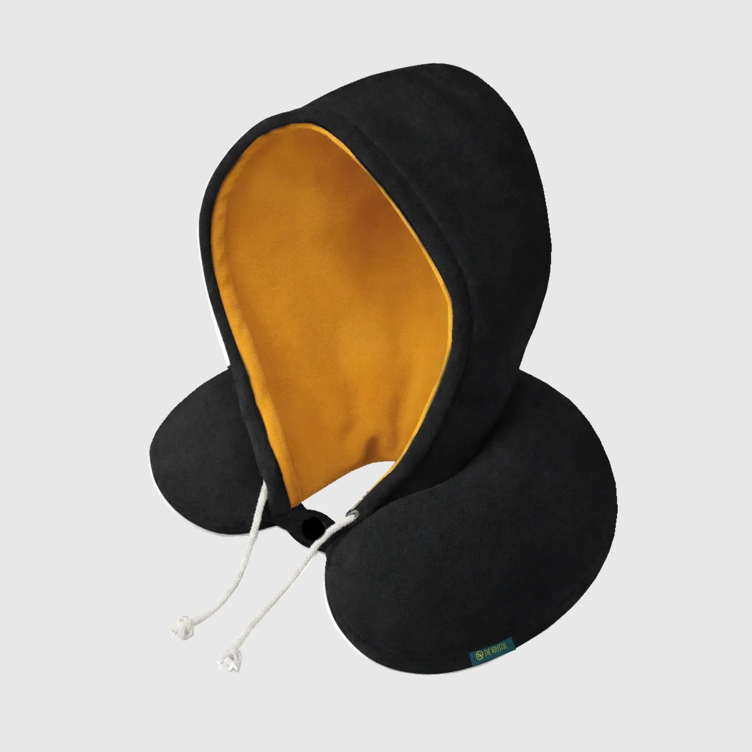 NapMate Travel Pillow with Adjustable Hood | Memory Foam Airplane Pillow for Travel & Sleeping