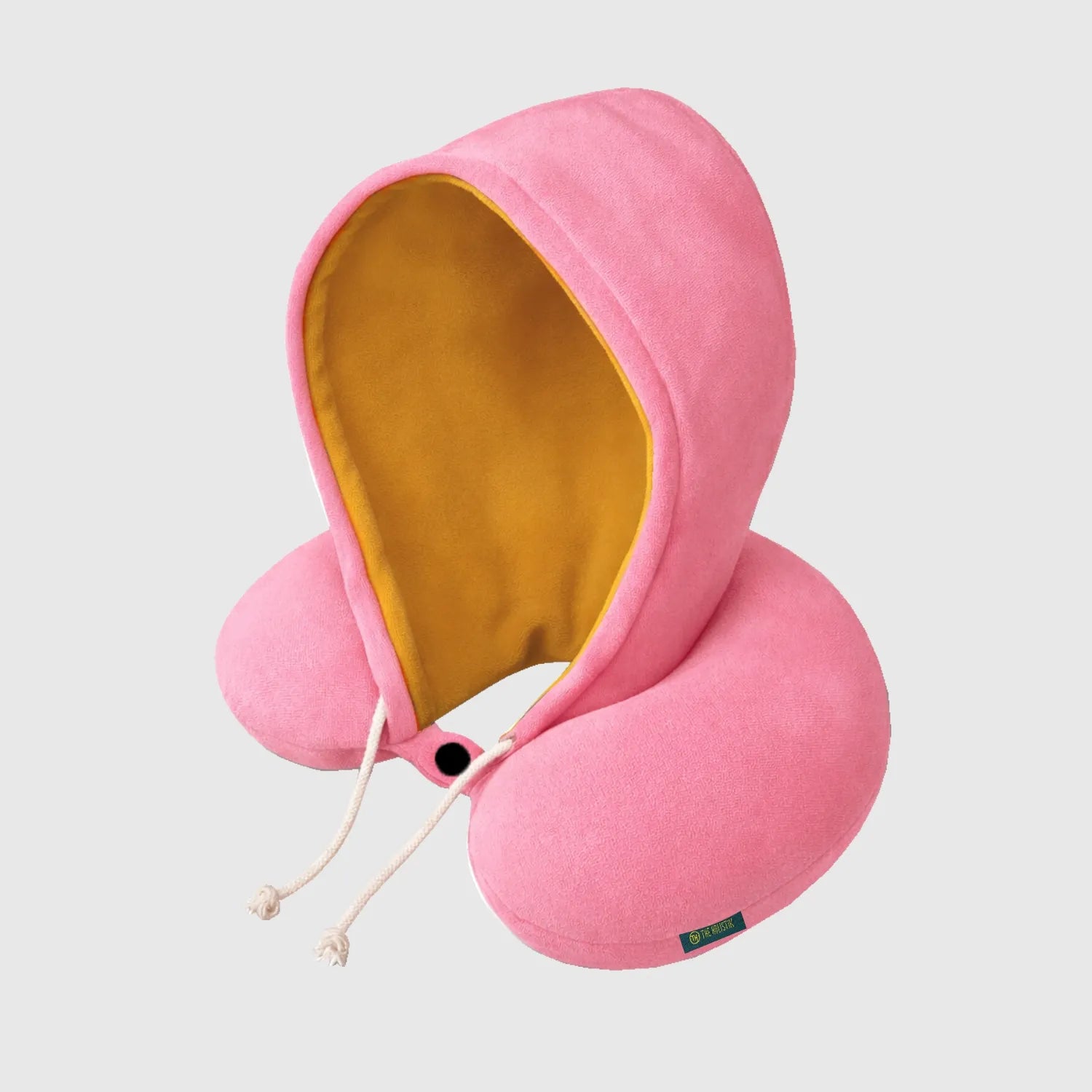 NapMate Travel Pillow with Adjustable Hood | Memory Foam Airplane Pillow for Travel & Sleeping