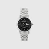 Velmore Watch for Men | Stylish Metal Strap | Day-Date Feature | Roman Dial | Formal & Casual Wear