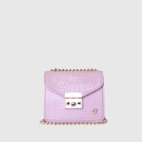Vibrant Women’s Mini Party Purse | Mini Purse for Girls | Black/Gold/Pink