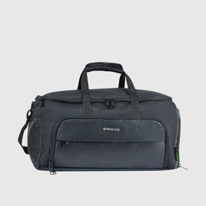 Durable travel duffle with water-repellent base