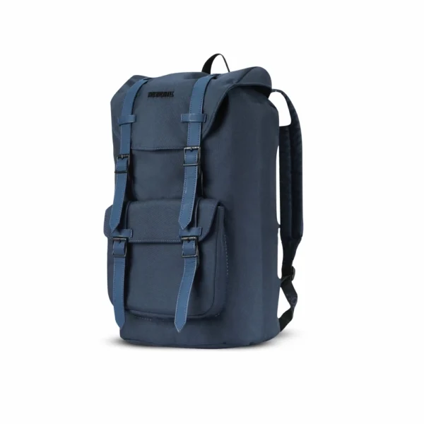 gear up casual laptop backpack, navy blue