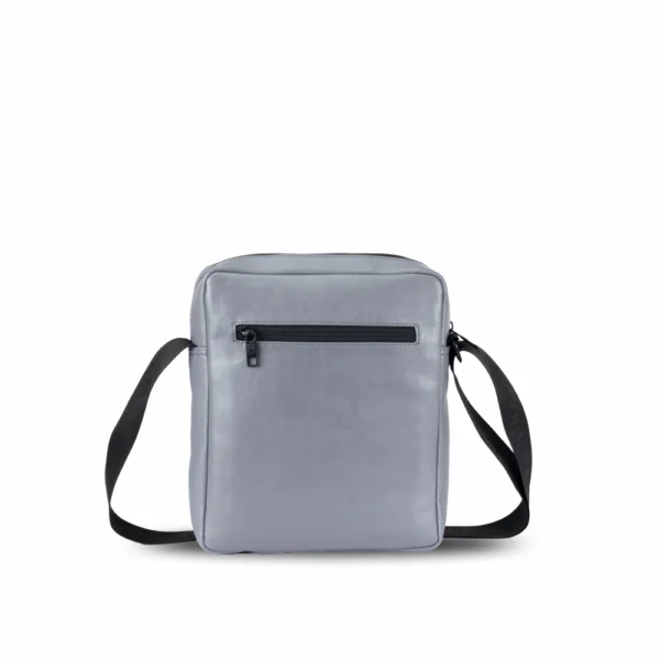 clever messenger elegant bag, grey/black