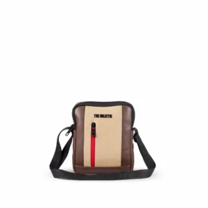 clever elegant sling bag, brown/beige